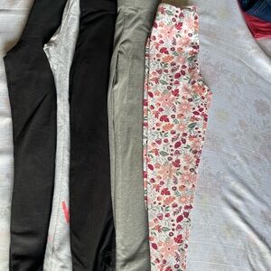 Leggings for girls,Old Navy  all motion  Calvin Kid Set - Black, Gray, Floral